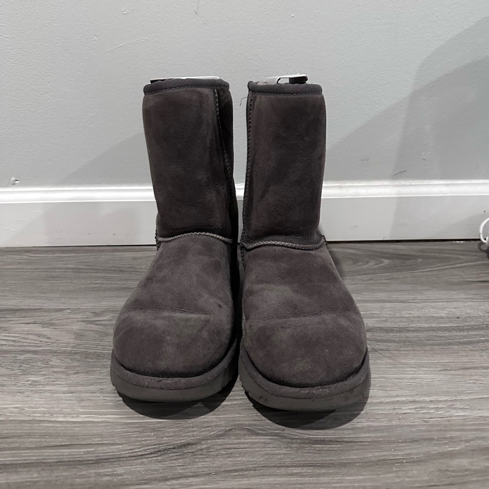GRAY SHORT CLASSIC GRAY UGG BOOTS